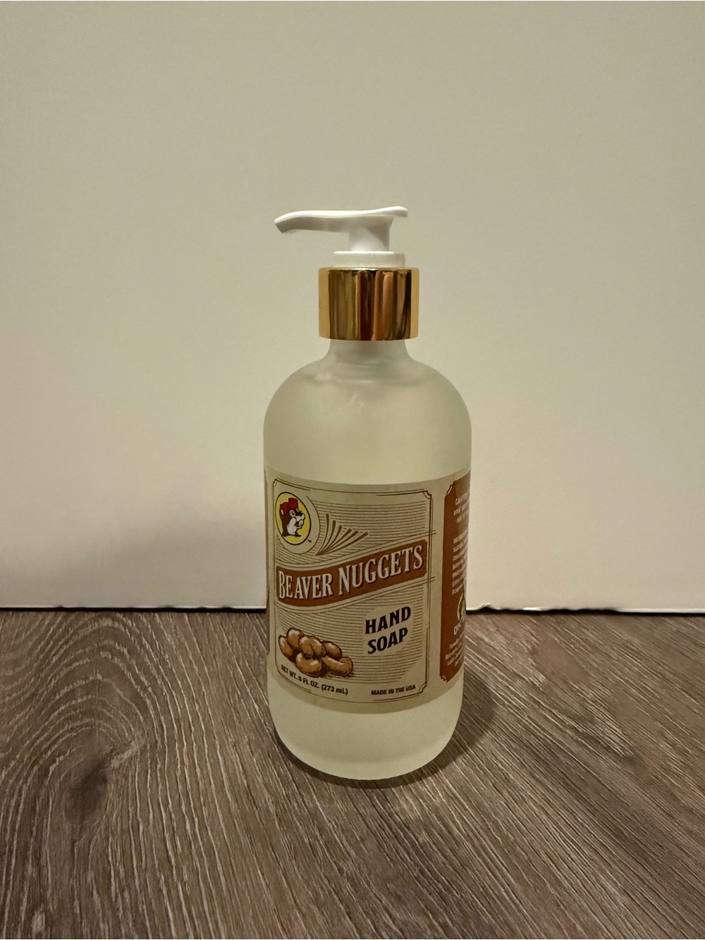 Awesome Buc-ees Beaver Nuggets Hand Soap- 8 oz- NWT